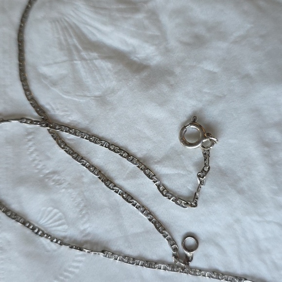 Post 1940's Vintage onyx & marcasite necklace art deco 925. A REAL BEAUTY! - Picture 3 of 13